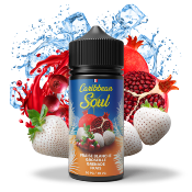 CARIBBEAN Soul Fraise blanche Groseille Grenade Frais - 100ml by Bobble 