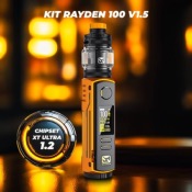 PACK RAYDEN 100 V1.5 + TANK PRECISIO SUB-OHM – BD VAPE