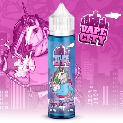 Framboise Bleue fruit du dragon by VAPE CITY