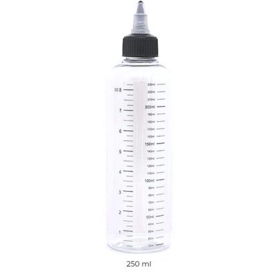 Bouteille fiole flacon graduée 250ml bouchon twist