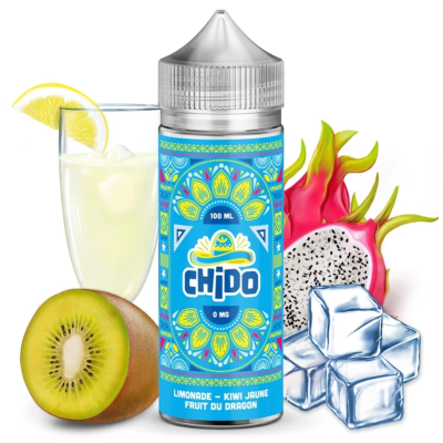 Limonade Kiwi Jaune Fruit du Dragon Chido - 100ml