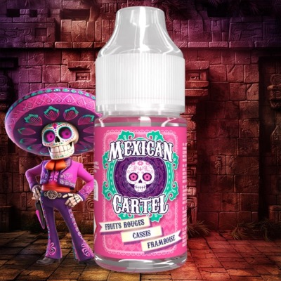 Concentré 30ml Fruits rouges Cassis Framboise Mexican Cartel