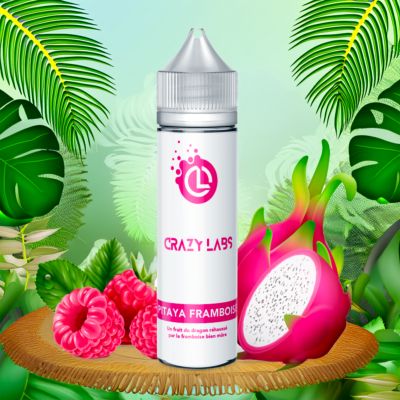 Pitaya Framboise 50ml - Crazy Labs