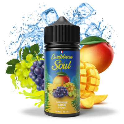 CARIBBEAN Soul Mangue Raisin Frais - 100ml by Bobble 