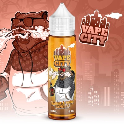 Barbe à papa Vanille by VAPE CITY