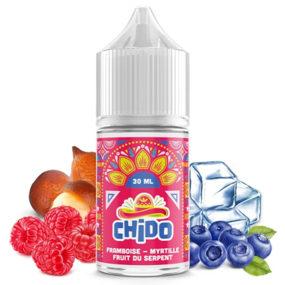 Concentré Framboise Myrtille Fruit du Serpent Chido - 30ml