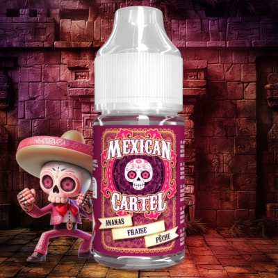 Concentré 30ml Ananas Fraise Pêche Mexican Cartel